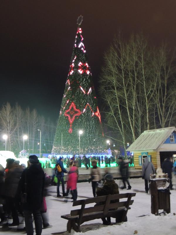 Новогоднее настроение в&nbsp;Красноярске. Часть 1