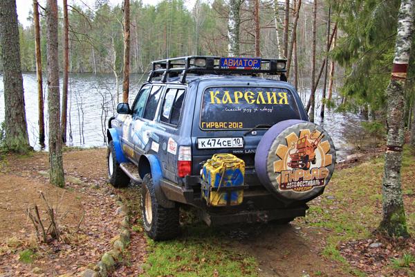 Карелия. На&nbsp;джипах по&nbsp;бездорожью.
