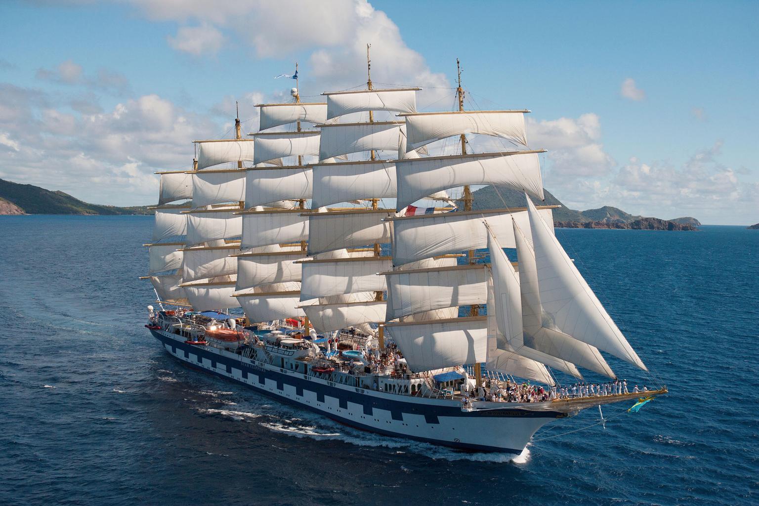 Парусник Роял Клипер «Royal Clipper». Отзыв и фотоотчет о круизе по Карибам.